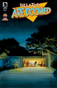 Cover image for Bill and Ted Are Doomed #2 (Tyler Crook Variant Cover)