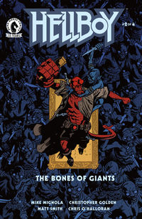 Cover image for Hellboy: The Bones of Giants #2