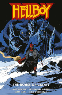 Cover image for Hellboy: The Bones of Giants HC