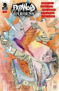 Cover image for Paranoid Gardens #6 (David Mack Variant Cover)