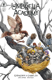 Cover image for The Umbrella Academy: Plan B #1 (Jill Thompson Variant Cover)