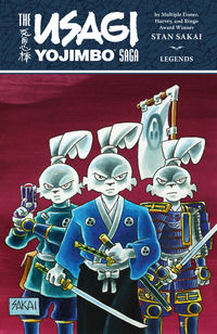 Cover image for Usagi Yojimbo Saga Legends TPB (Second Edition)