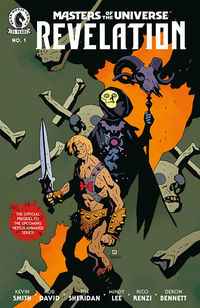 Cover image for Masters of the Universe: Revelation #1 (Mike Mignola with Dave Stewart Variant Cover)