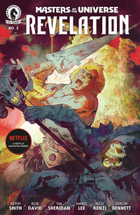 Cover image for Masters of the Universe: Revelation #2 (Bill Sienkiewicz Variant Cover)