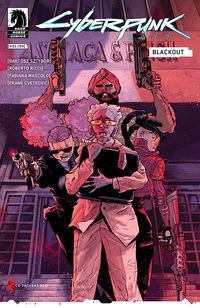 Cover image for Cyberpunk 2077: Blackout #3 (Max Fiumara Variant Cover)