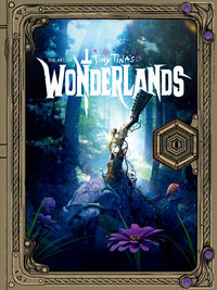 Cover image for The Art of Tiny Tina's Wonderlands HC