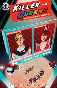 Cover image for Killer Queens #4 (Chris Ables Variant Cover)