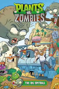 Cover image for Plants vs. Zombies Volume 24: The Big Spitball HC
