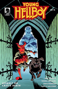 Cover image for Young Hellboy: Assault on Castle Death #2 (Michael Avon Oeming Variant Cover)