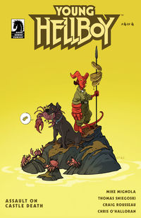 Cover image for Young Hellboy: Assault on Castle Death #4 (Lissa Treiman Variant Cover)