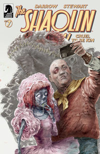 Cover image for Shaolin Cowboy: Cruel to Be Kin #7 (Tsui Hark Variant Cover)