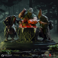 Cover image for The Witcher 3: Wild Hunt - Crones Bubbling Cauldron Statue (Dark Horse Direct)