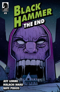 Cover image for Black Hammer: The End #5 (Caitlin Yarsky Variant Cover)