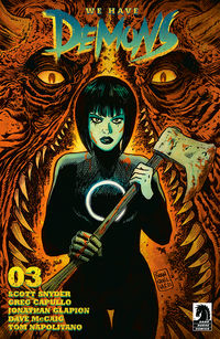 Cover image for We Have Demons #3 (Francesco Francavilla Variant Cover)