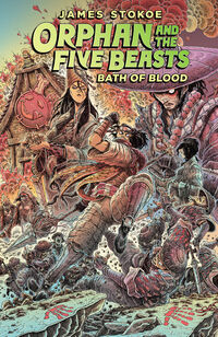 Cover image for Orphan and the Five Beasts Volume 2: Bath of Blood TPB