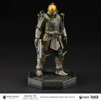 Cover image for Halo Infinite: Spartan Chonmage/Yokai PVC Statue (Dark Horse Direct)