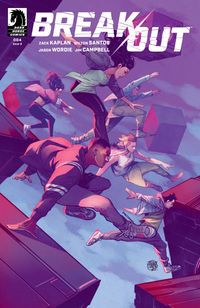 Cover image for Break Out #4 (Jahnoy Lindsay Variant Cover)