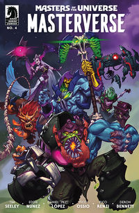Cover image for Masters of the Universe: Masterverse #4 (Daniel Lopez Variant Cover)