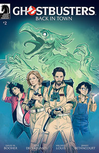 Cover image for Ghostbusters: Back in Town #2