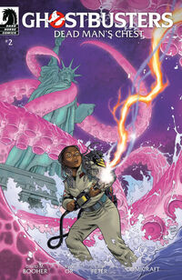 Cover image for Ghostbusters: Dead Man's Chest #2