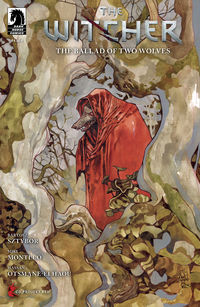 Cover image for The Witcher: The Ballad of Two Wolves #4 (Jakub Rebelka Variant Cover)