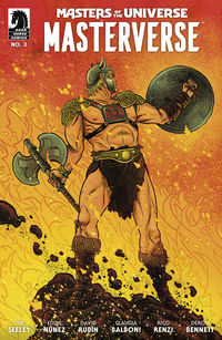 Cover image for Masters of the Universe: Masterverse #3 (David Rubin Variant Cover)