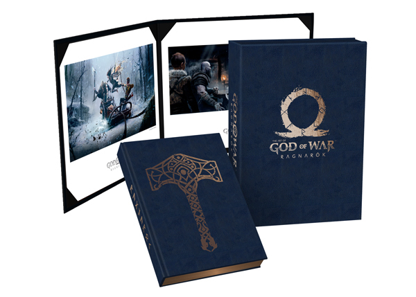 Cover image for The Art of God of War Ragnarök HC (Deluxe Edition)