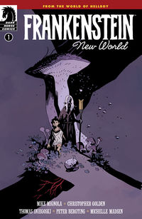 Cover image for Frankenstein: New World #1 (Mike Mignola Variant Cover)