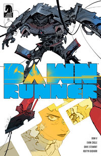 Cover image for Dawnrunner #1 (Matias Bergara Variant Cover)