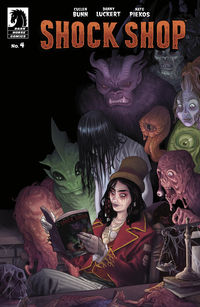 Cover image for Shock Shop #4 (Variant CVR B) (Brian Hurtt and Jill Thompson Variant Cover)