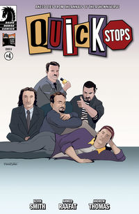 Cover image for Quick Stops #4 (David Van Dyke Variant Cover)