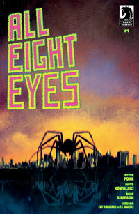 Cover image for All Eight Eyes #4 (Martin Simmonds Variant Cover)