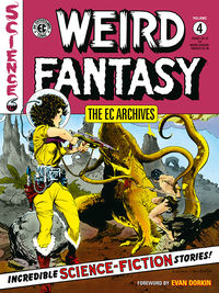 Cover image for The EC Archives: Weird Fantasy Volume 4 TPB