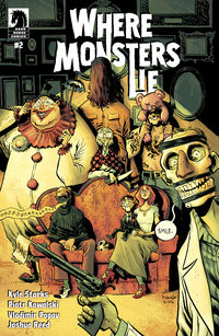 Cover image for Where Monsters Lie #2 (Fabio Moon Variant Cover)