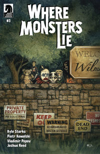 Cover image for Where Monsters Lie #3 (Tyler Crook Variant Cover)