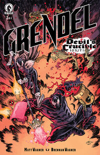 Cover image for Grendel: Devil's Crucible--Sedition #3 (Mark Laszlo Variant Cover)