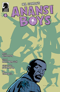 Cover image for Anansi Boys I #2 (Shawn Martinbrough Variant Cover)