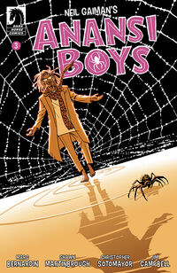 Cover image for Anansi Boys I #3 (Shawn Martinbrough Variant Cover)