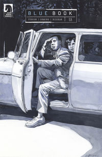 Cover image for Blue Book #1 (Jill Thompson Variant Cover)