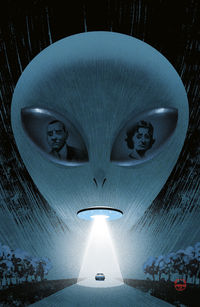 Cover image for Blue Book #1 (Dave Johnson Variant Cover)