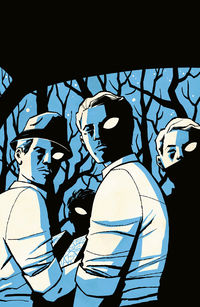 Cover image for Blue Book #3 (Cliff Chiang Variant Cover)