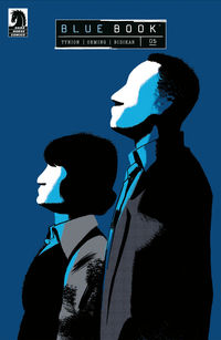 Cover image for Blue Book #5 (Marcos Martin Variant Cover)