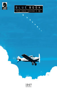 Cover image for Blue Book: 1947 #1 (Fabio Moon Variant Cover)