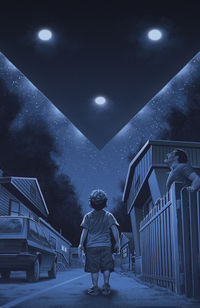 Cover image for Blue Book: 1947 #1 (Joe Quinones Variant Cover)