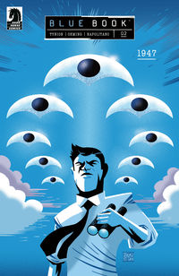 Cover image for Blue Book: 1947 #2 (Victor Santos Variant Cover)