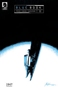 Cover image for Blue Book: 1947 #4 (Rafael Albuquerque Variant Cover)
