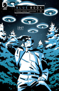 Cover image for Blue Book: 1947 #5 (Flavia Biondi Variant Cover)