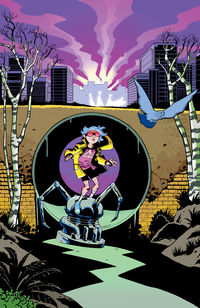 Cover image for The Oddly Pedestrian Life of Christopher Chaos #5 (Michael Avon Oeming Variant Cover)