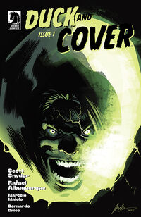 Cover image for Duck and Cover #1 (Rafael Albuquerque Variant Cover)
