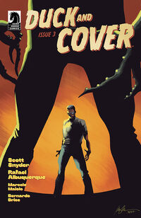 Cover image for Duck and Cover #3 (Rafael Albuquerque Foil Variant Cover)